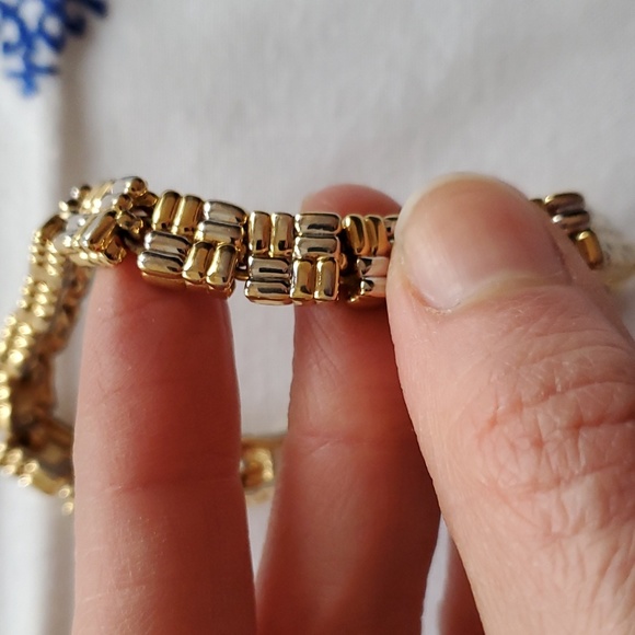 Vintage Monet Sarah Cov D'Orlan gold tone bracelets - Picture 11 of 14